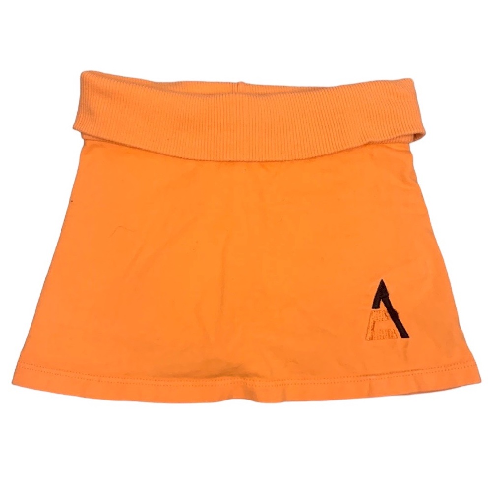 Allis Chalmers Baby Toddler Girls Orange Skort Skirt Size 24 months